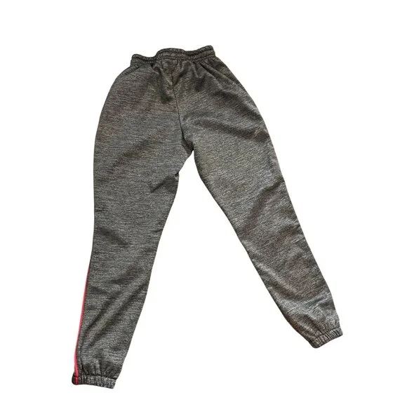 Iowa State Cyclones Mens Jogger Sweatpants Small By Colosseum Gray & Red Polyest - Picture 2 of 12